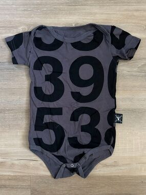 NUNUNU Baby 39/53 Graphic Print Bodysuit 12-18M